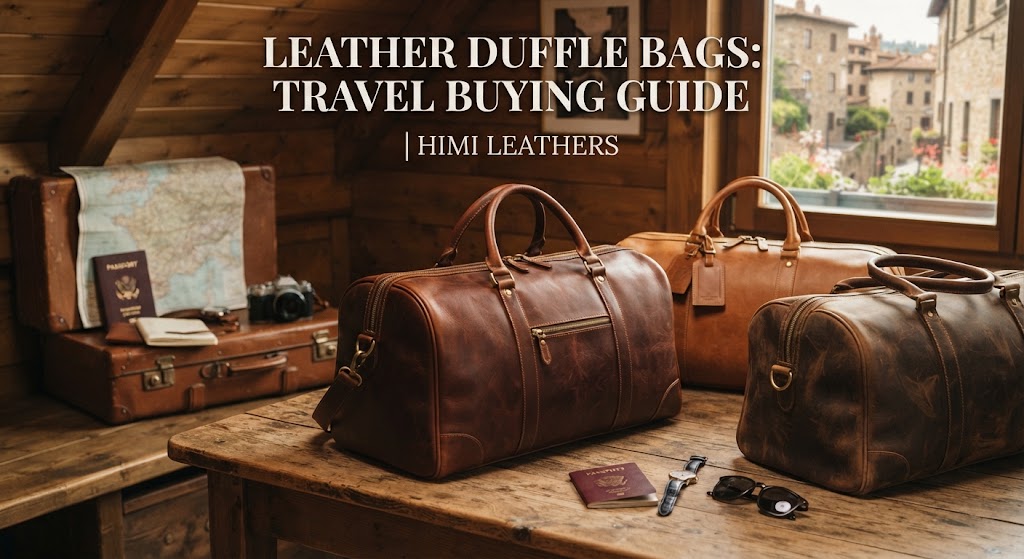 Leather Duffle Bags: A Guide to Choosing the Right Travel Bag