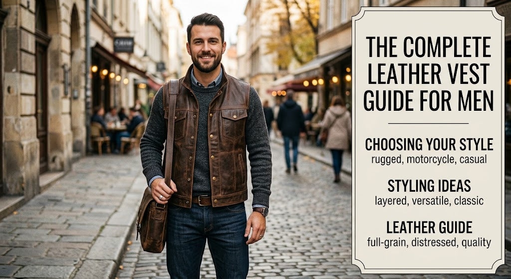Leather Vest for Men: A Guide to Choosing and Styling One