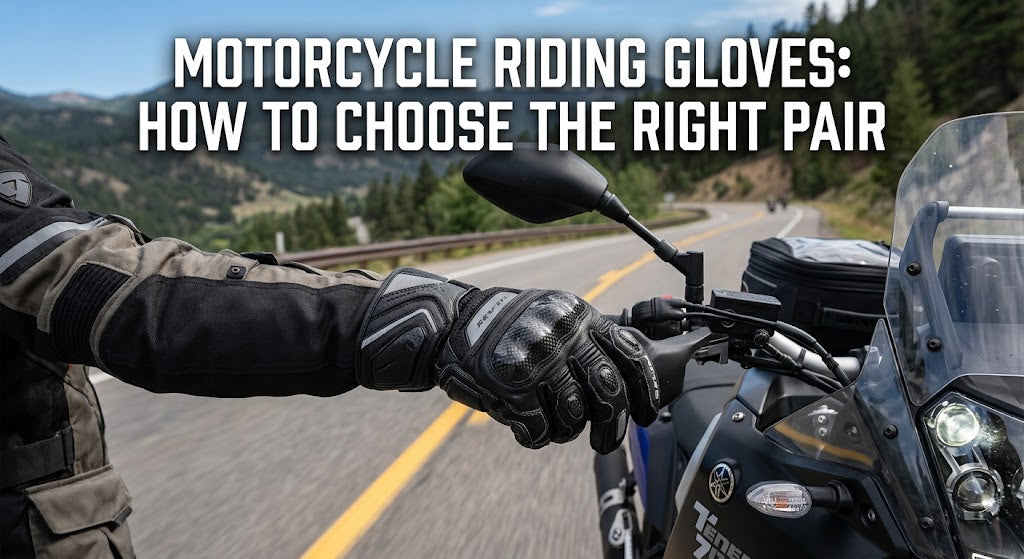 Motorcycle Riding Gloves: How to Choose the Right Pair