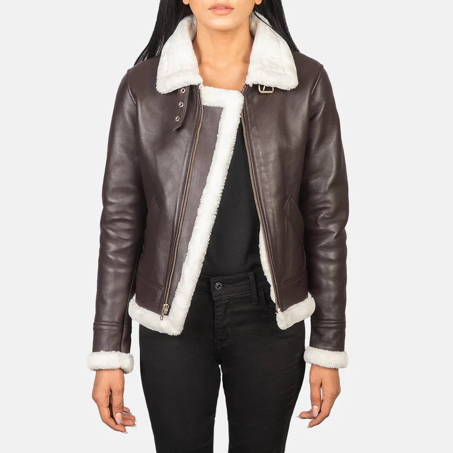 HIMI Leather Ladies Jacket – Elegance, Comfort and Free Delivery Across the USA