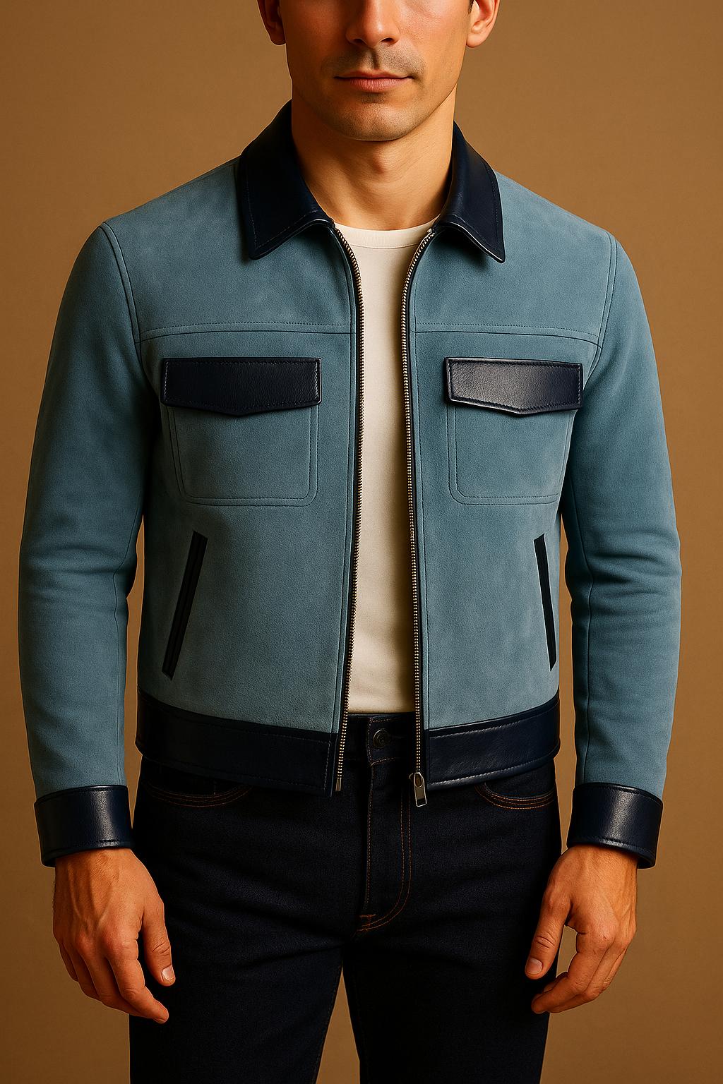 The Timeless Appeal of the Brown and Blue Jacket: A Modern Style Icon