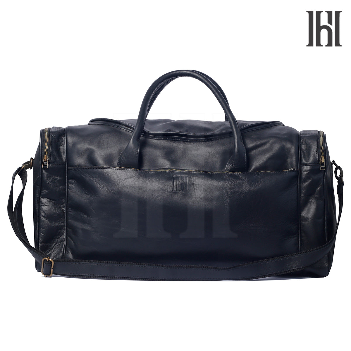 Large leather Duffle Bag for travel
