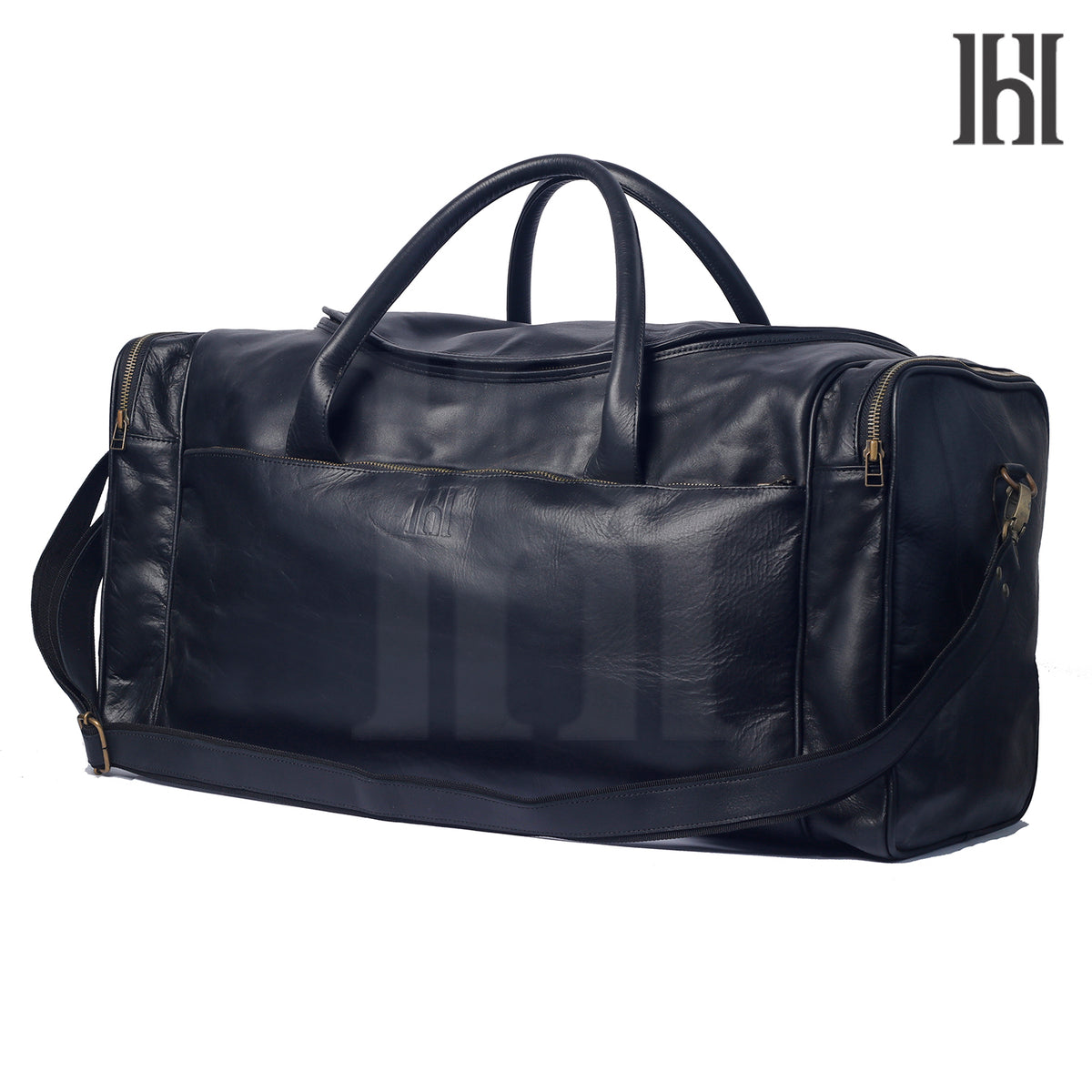 Large leather Duffle Bag for travel