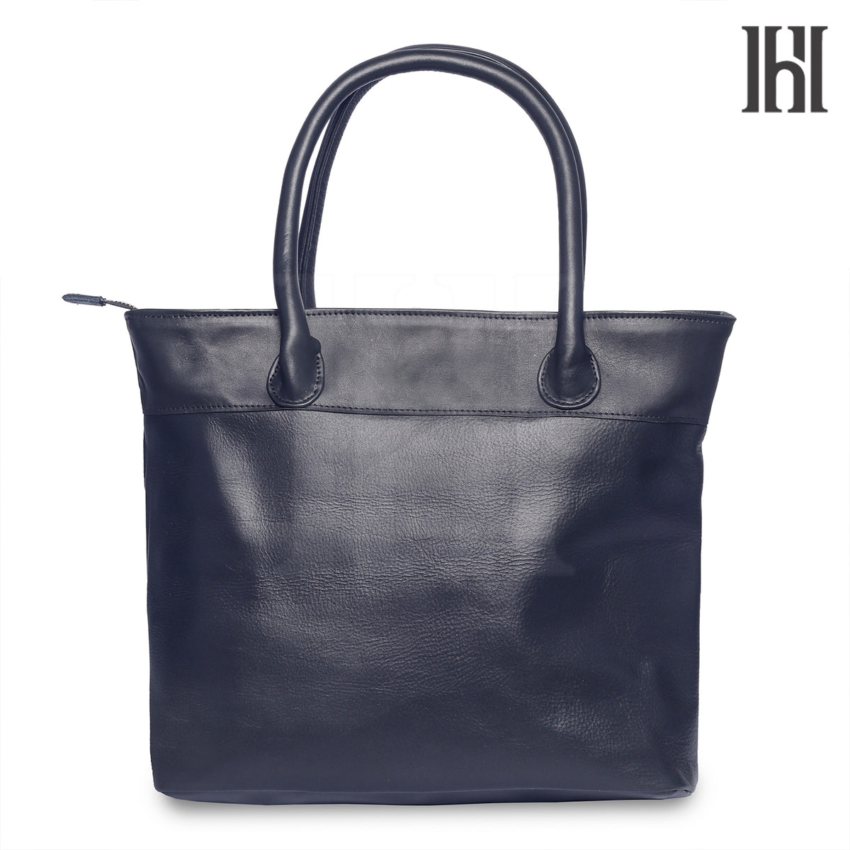 Classic leather tote bag for women's