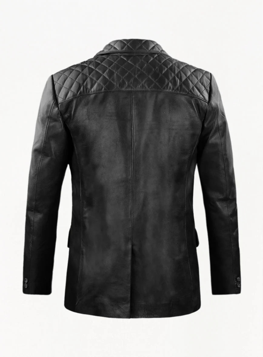 Harper Leather Blazer
