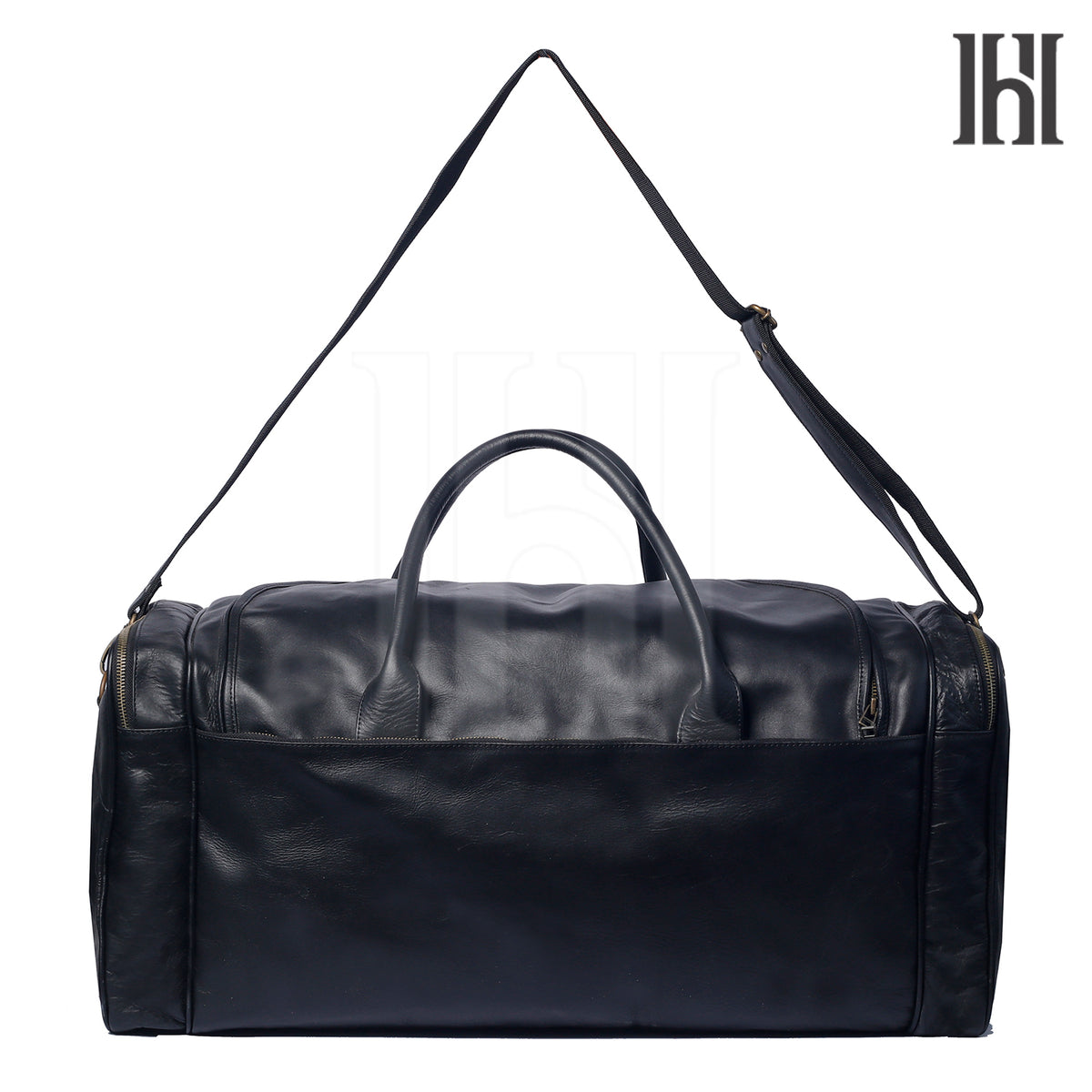 Large leather Duffle Bag for travel