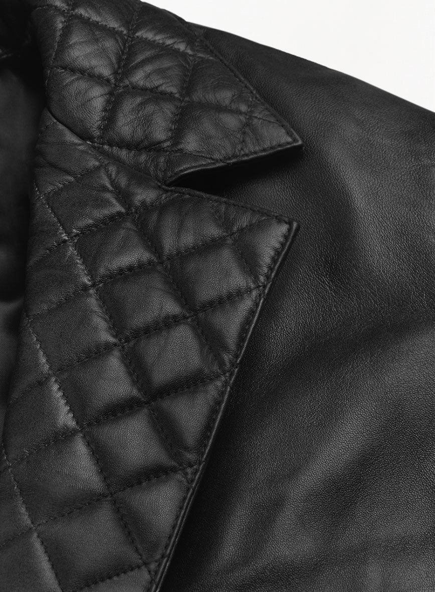 Harper Leather Blazer