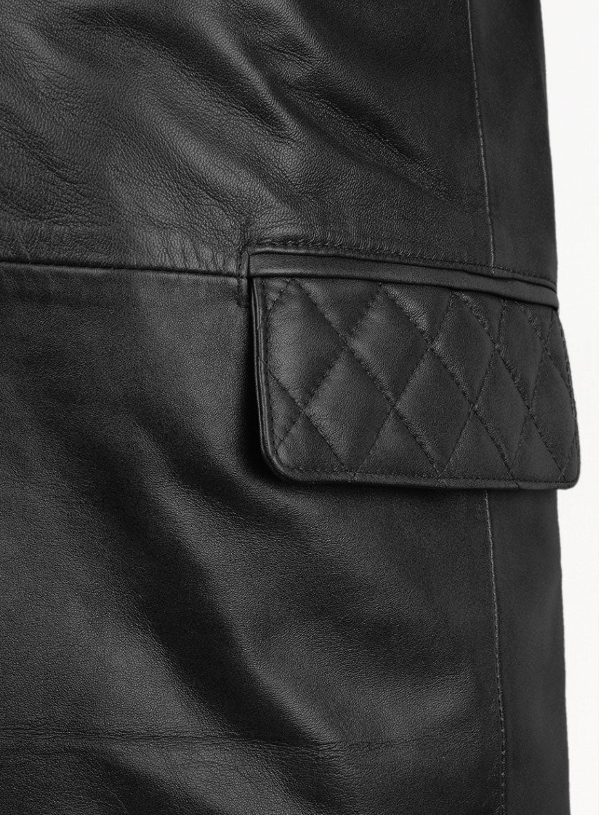 Harper Leather Blazer