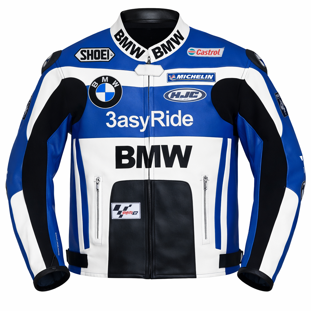 BMW Motorcycle Racing Leather Jacket