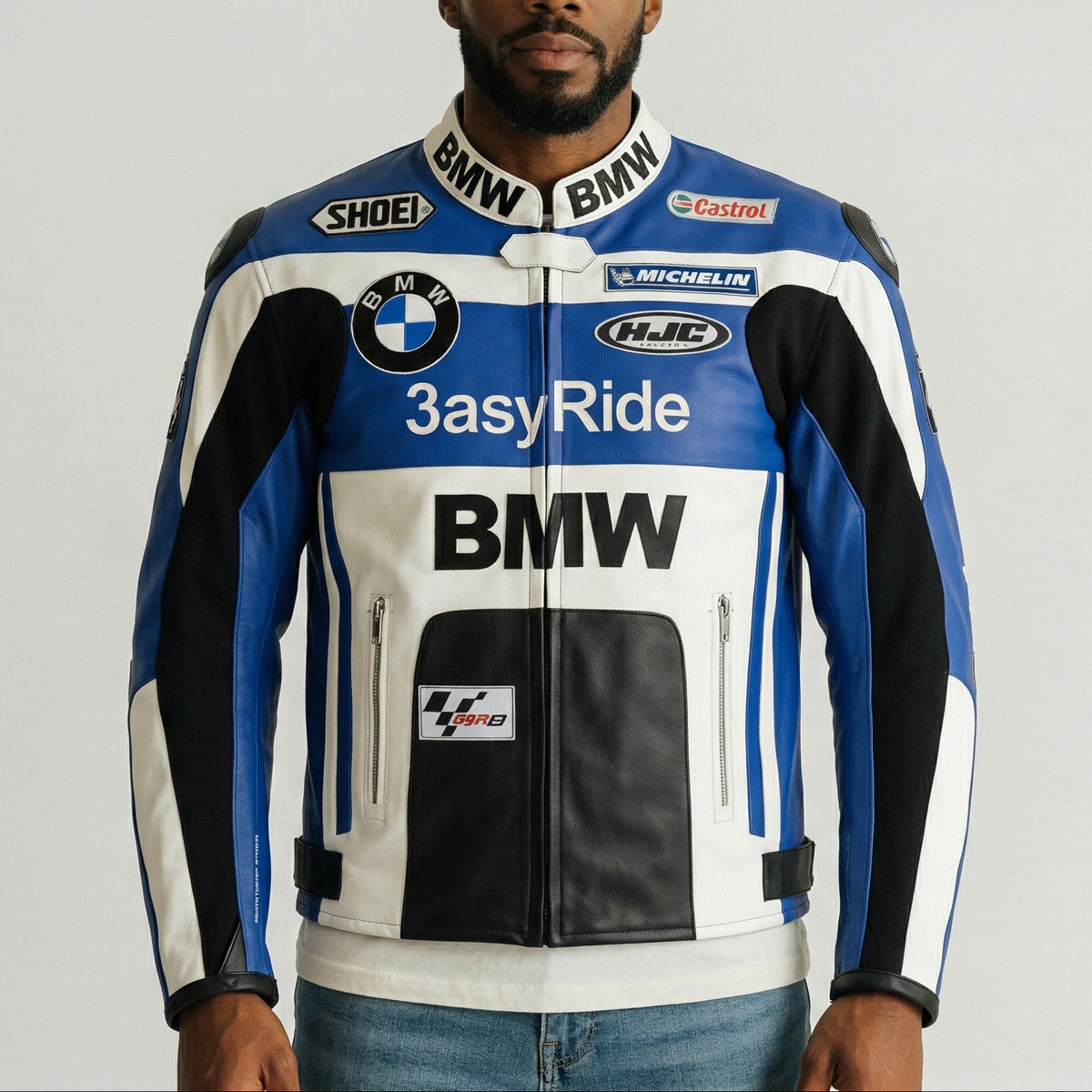 BMW Motorcycle Racing Leather Jacket | Himi Leathers