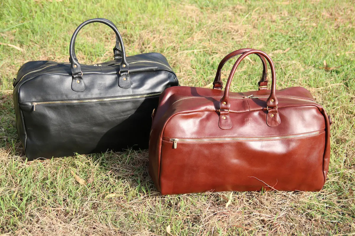 Leather Duffle Bag for luggage
