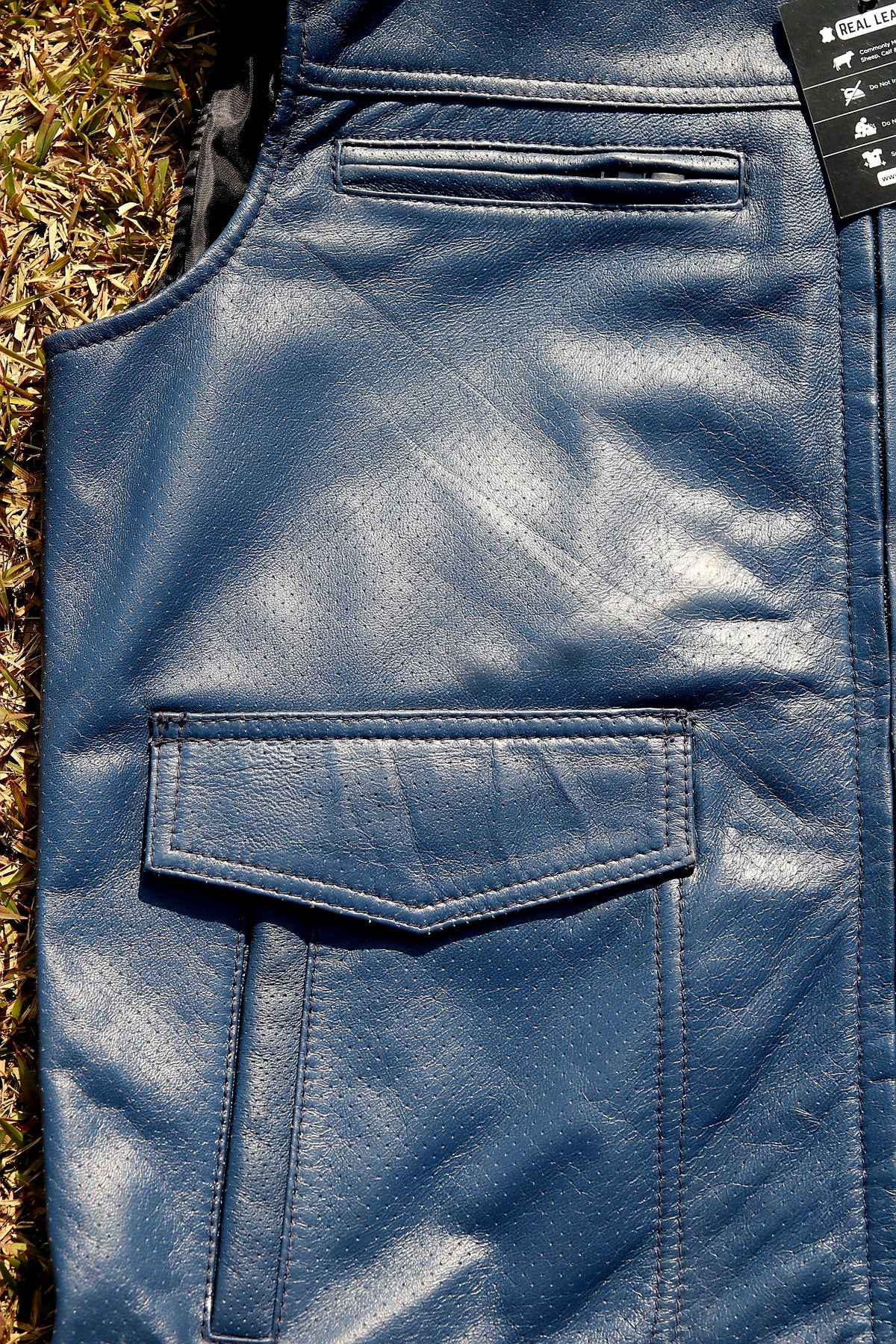Leather classic west for men