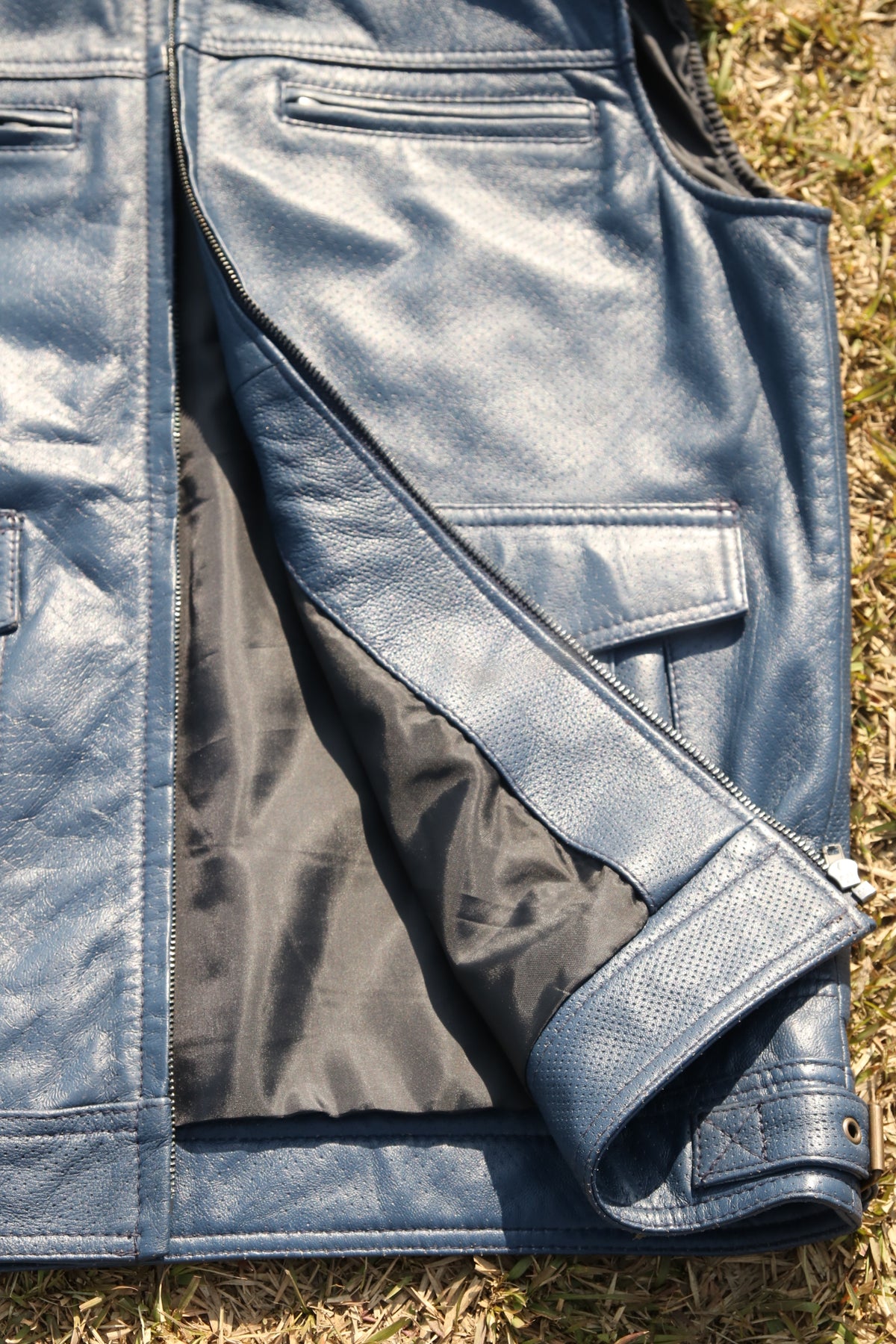 Leather classic west for men