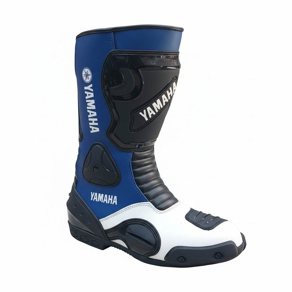 Yamaha Motorcycle Racing Leather Boots