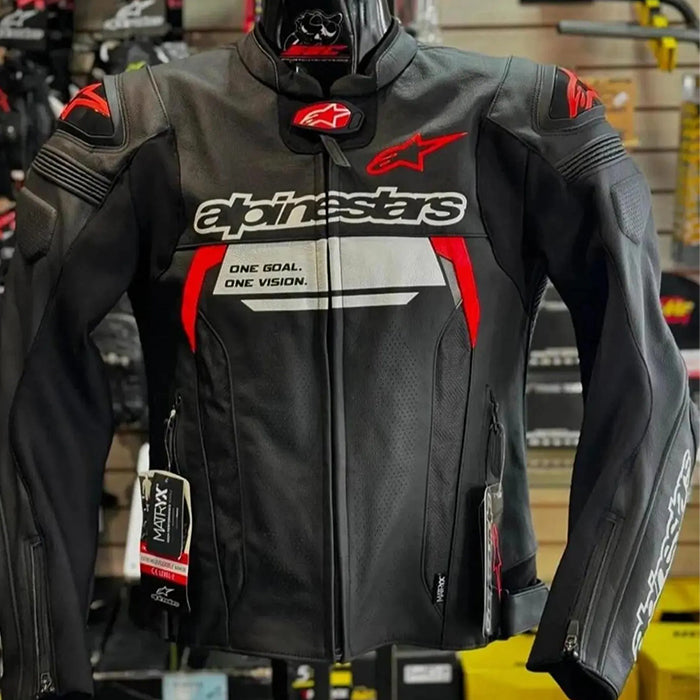 Alpinestars biker racing Leather Jacket