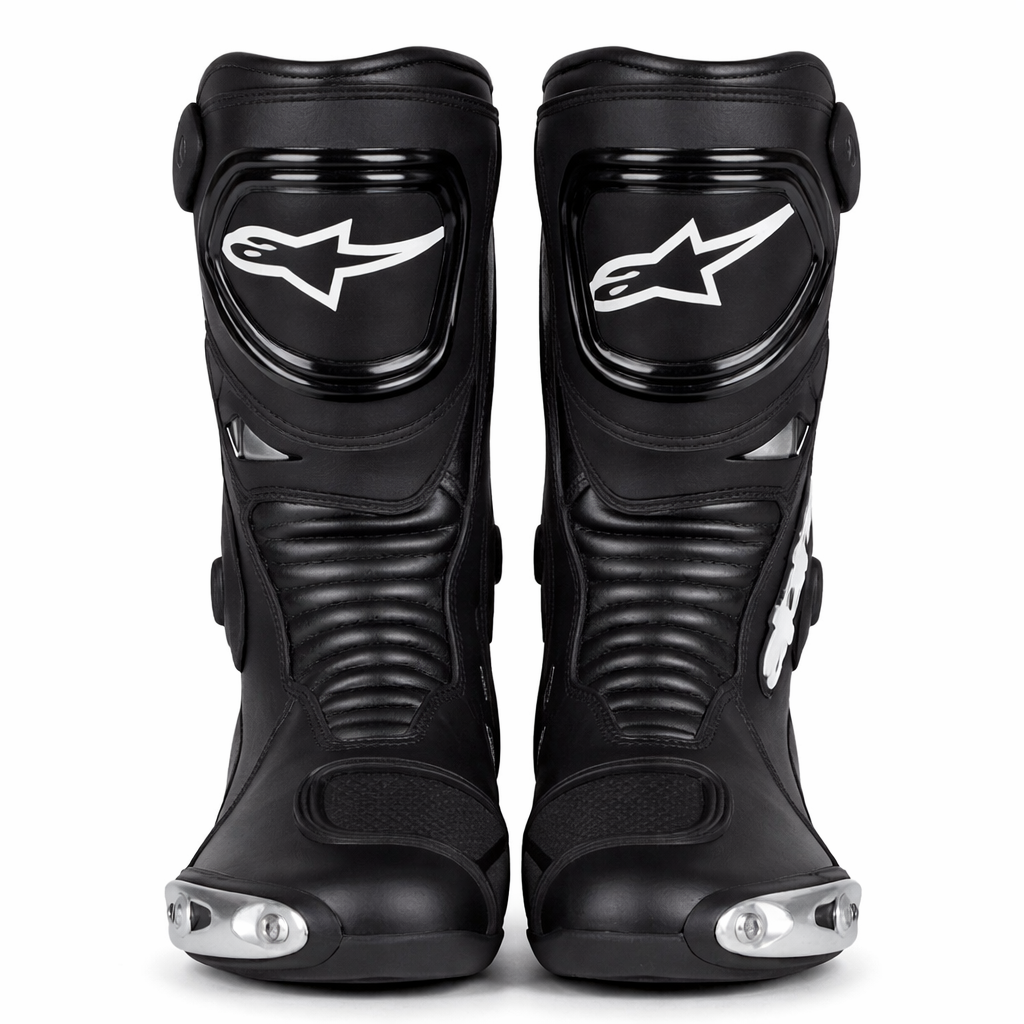 Alpinestars Motorcycle Racing Boots | Black Edition
