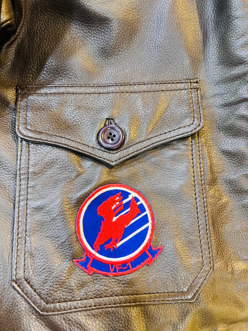 Tom Cruise Maverick Top Gun Dark Brown Leather Jacket