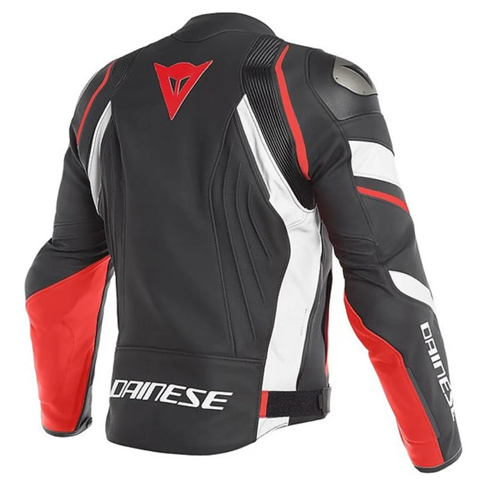Dainese Motorbike Genuine Leather Racing Jacket for Men