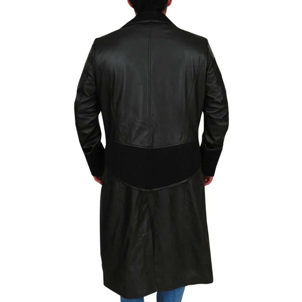 Long leather pirate coat for men&#39;s, premium quality long coat for men&#39;s