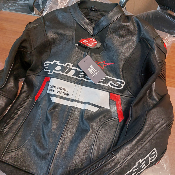Alpinestars biker racing Leather Jacket