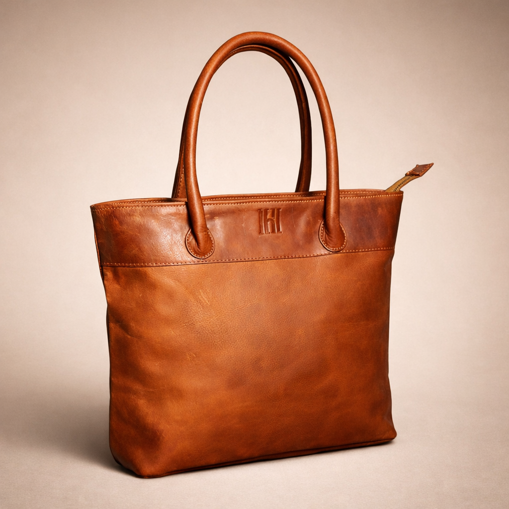 Ladies leather Tote bag, stylish handbag