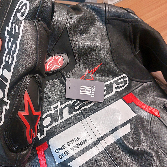 Alpinestars biker racing Leather Jacket