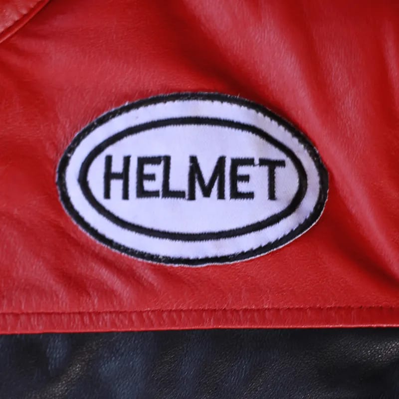 Red Bull Racing Motorcycle Leather Jacket, premium leather jacket