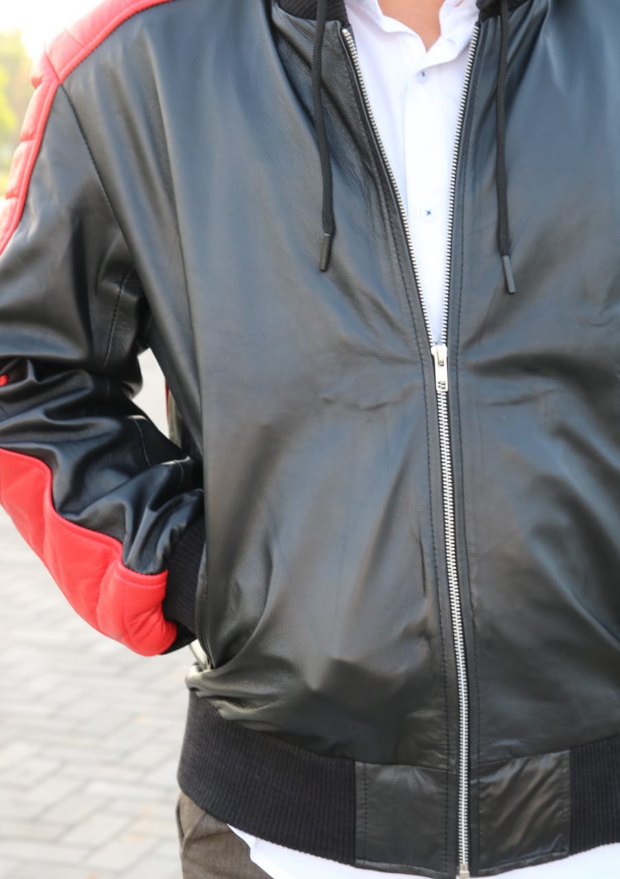 The Vintage Miami Vice Stunt Leather Bomber Jacket