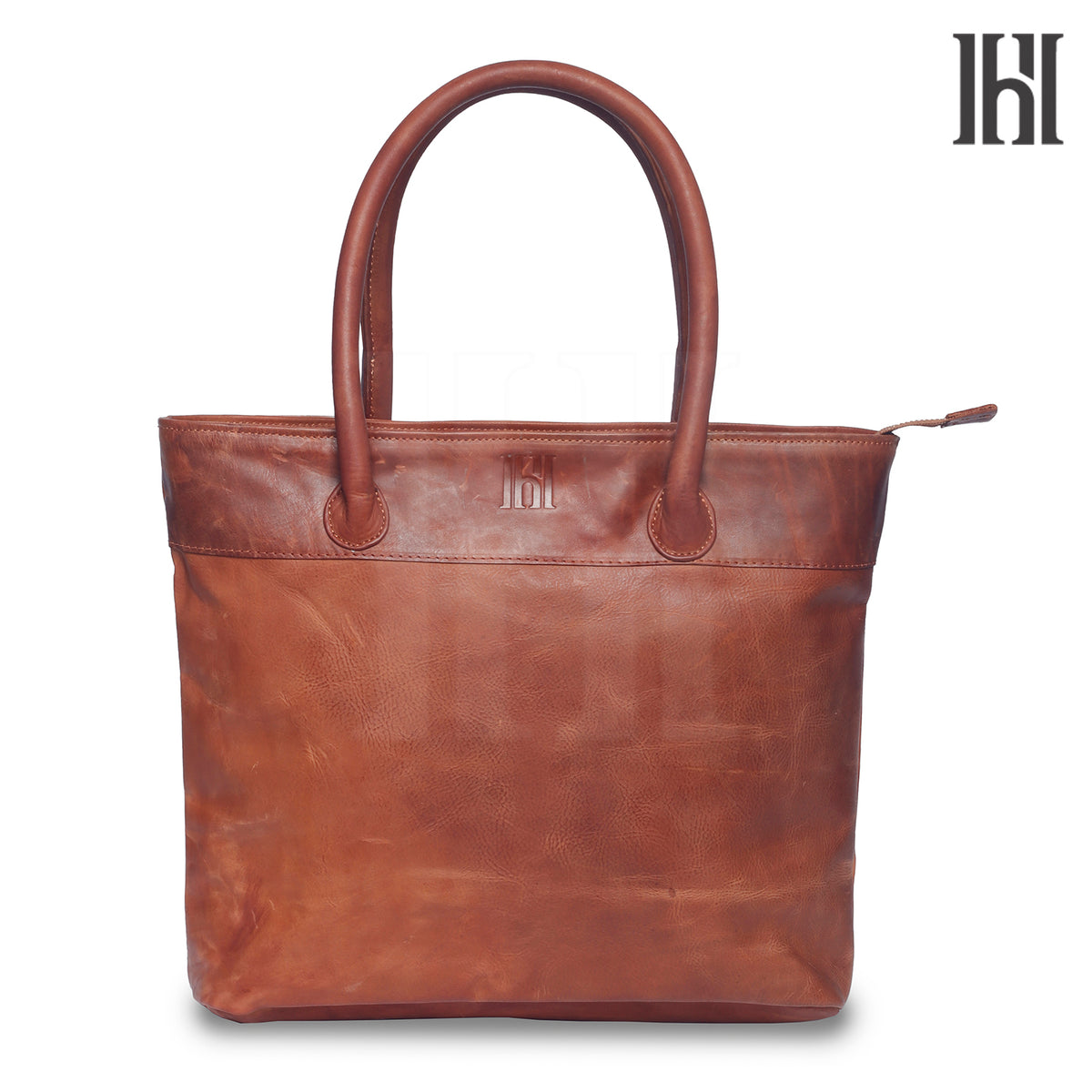 Classic Leather Tote Bag for Women
