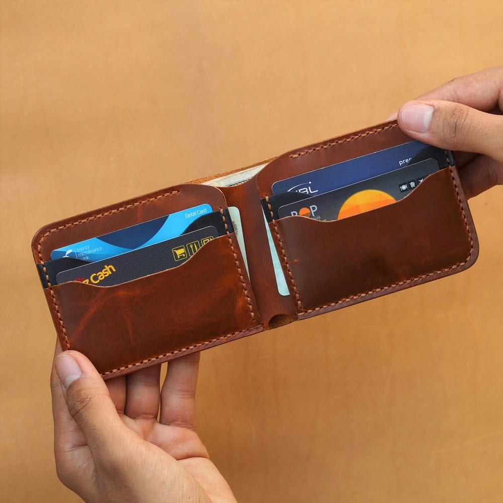 Decent Leather Handmade Wallet