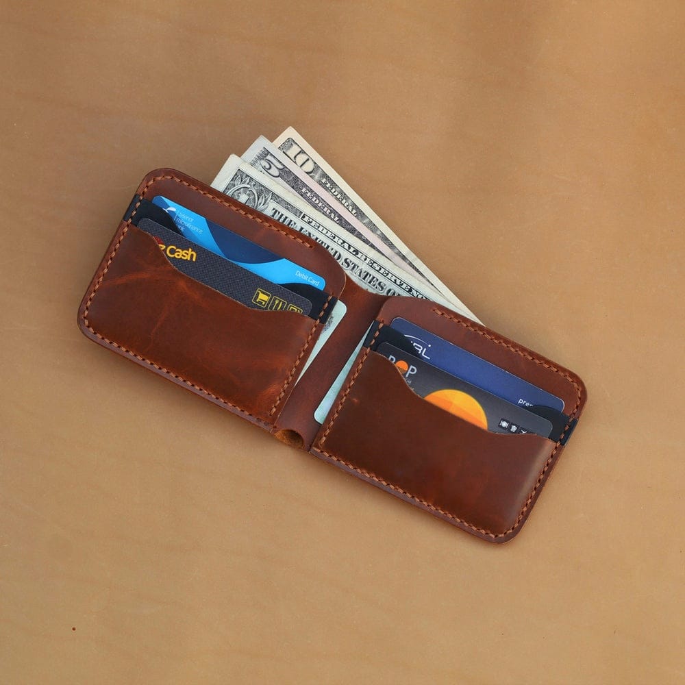 Decent Leather Handmade Wallet