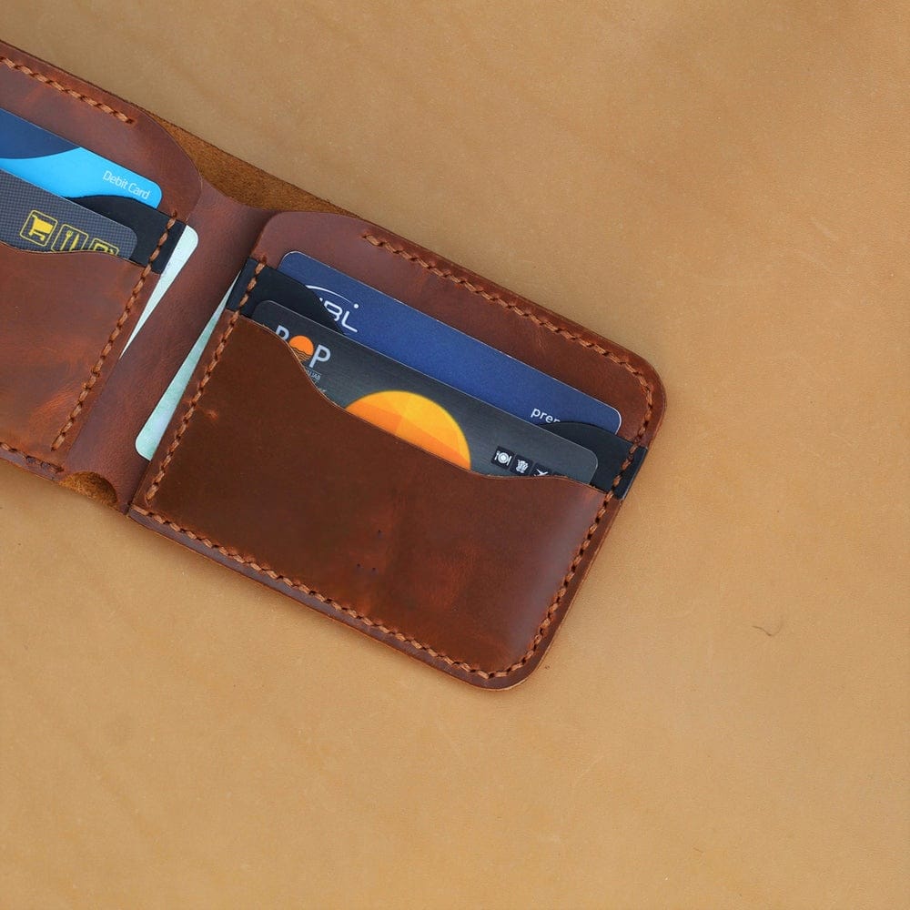 Decent Leather Handmade Wallet