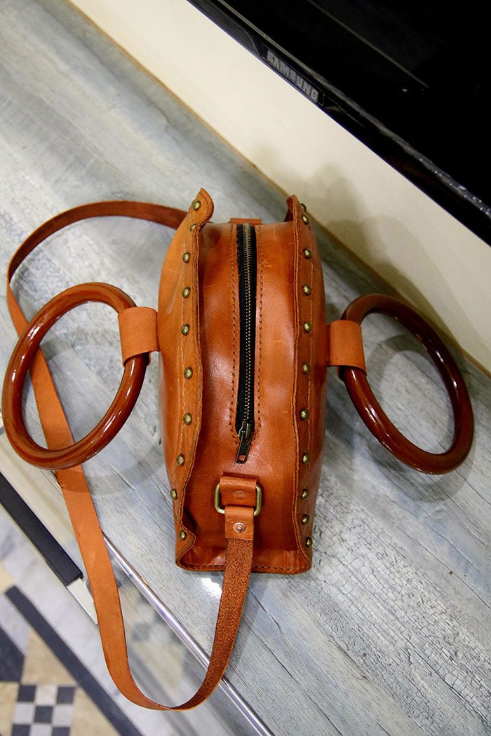 Ladies Leather Hand Bag