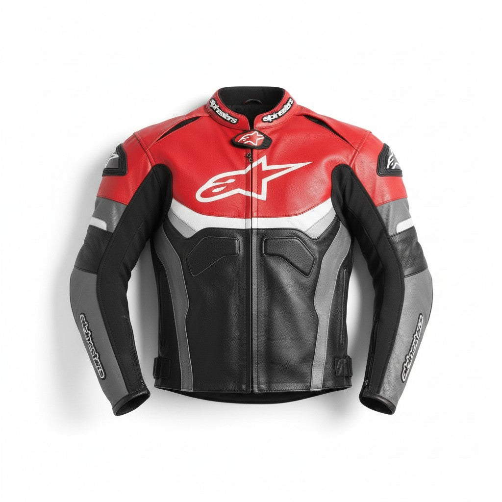 Alpinestars biker Celer racing Leather Jacket