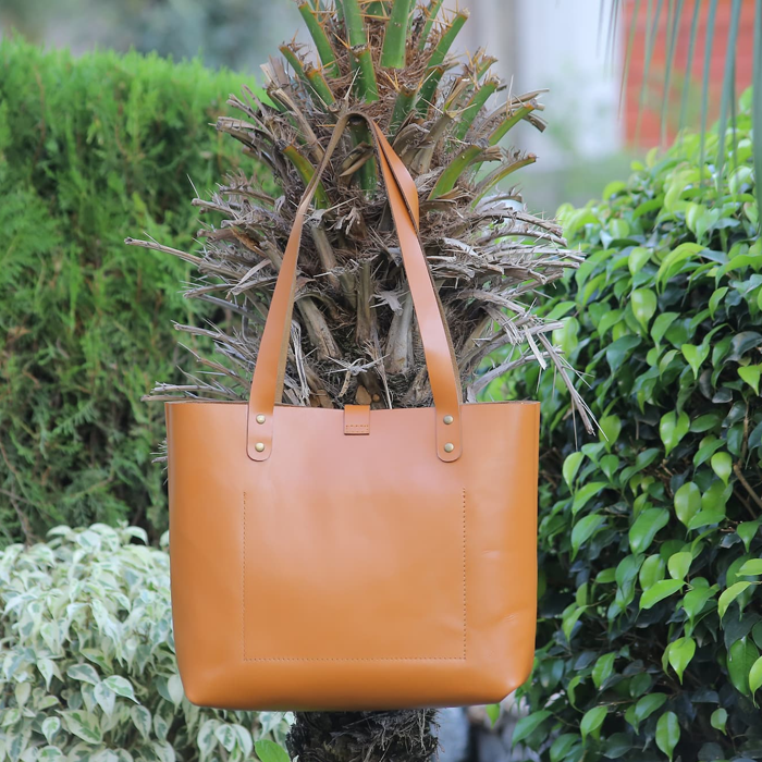 Ladies leather Tote bag, office bag