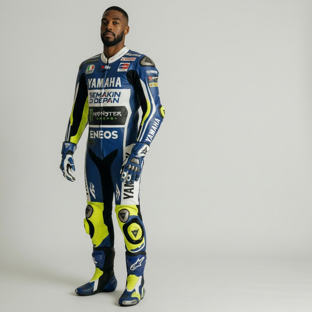 Valentino Rossi Yamaha Racing Leather Suit
