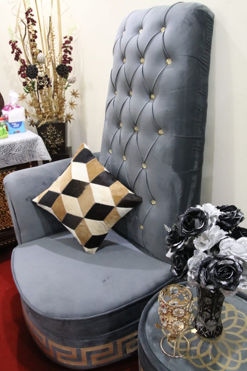 Hair on Leather Cushion Covers