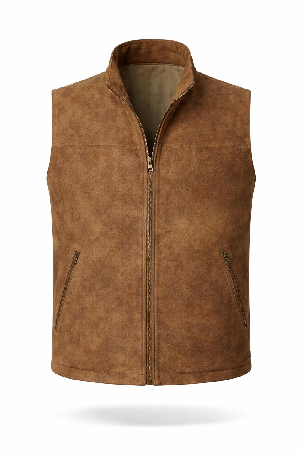 Men's Suede Casual Waistcoat Vest