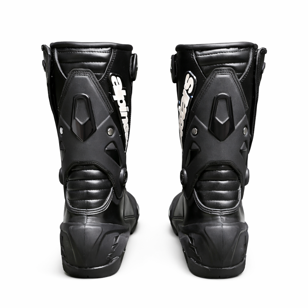 Alpinestars Motorcycle Racing Boots | Black Edition