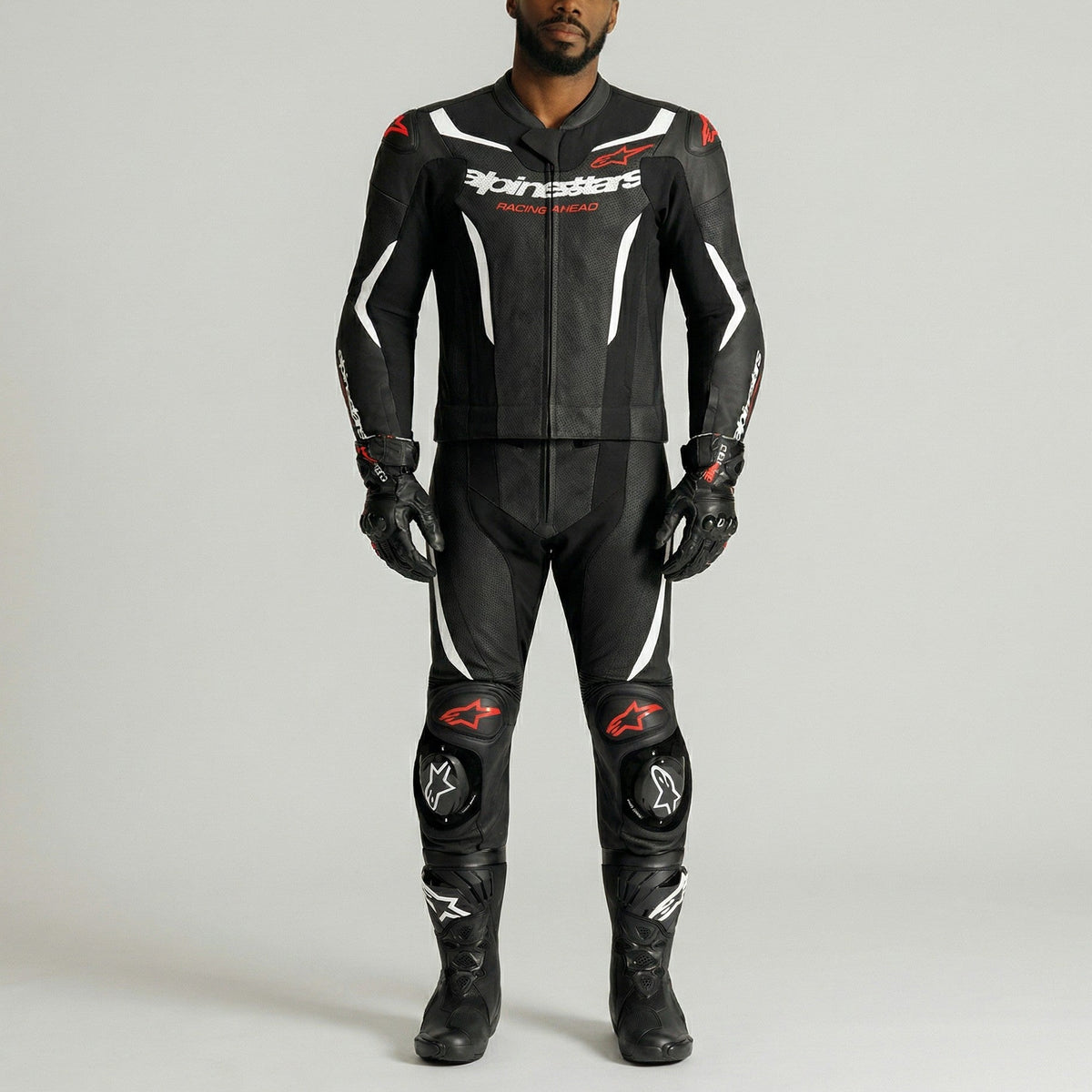Alpinestars GP Force V2 One-Piece Leather Racing Suit