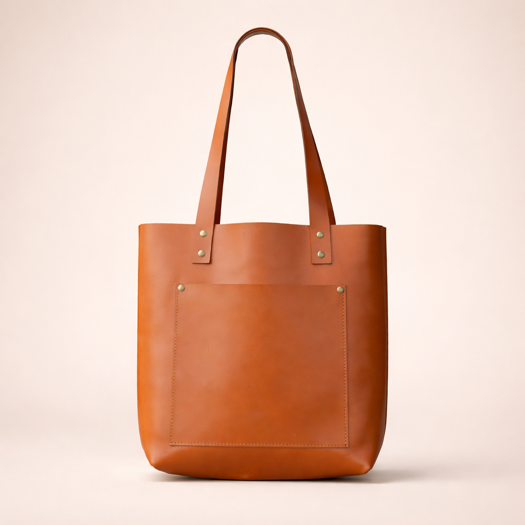 Leather Handbag for Women – Stylish & Spacious Shopping Bag