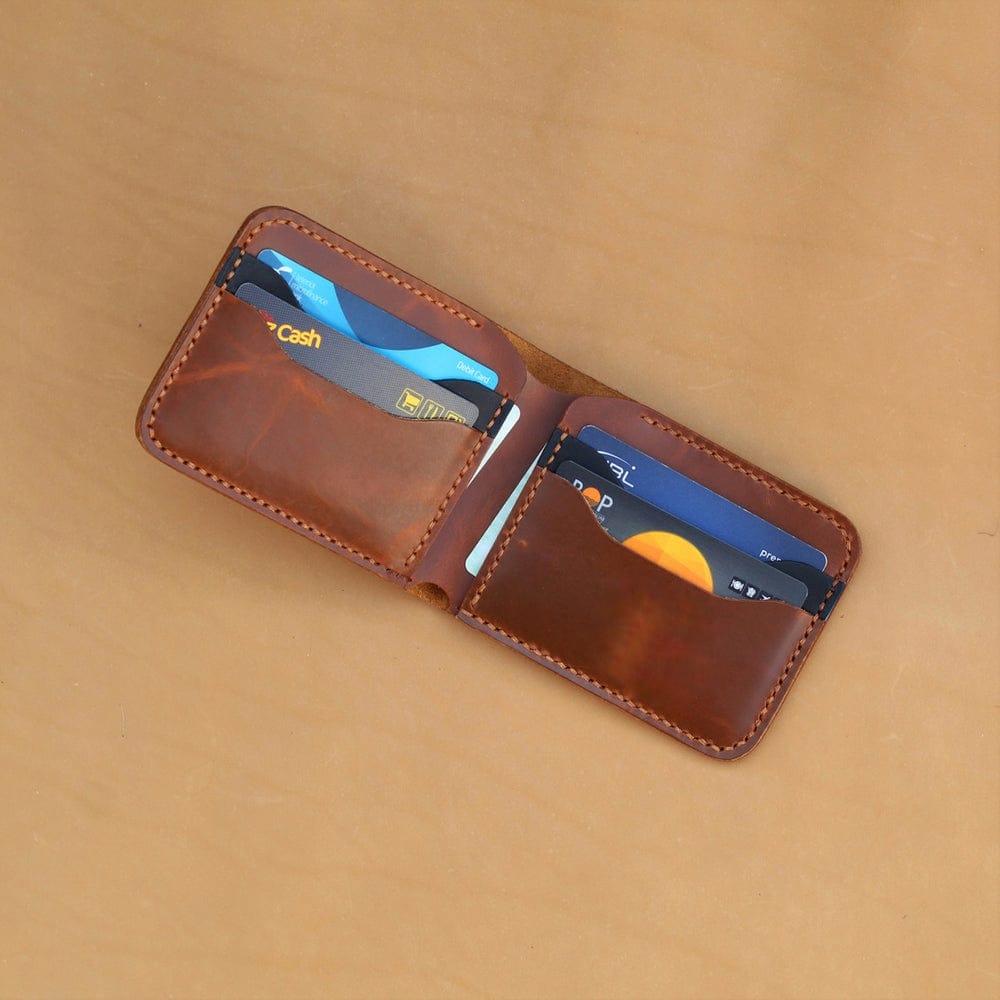 Decent Leather Handmade Wallet