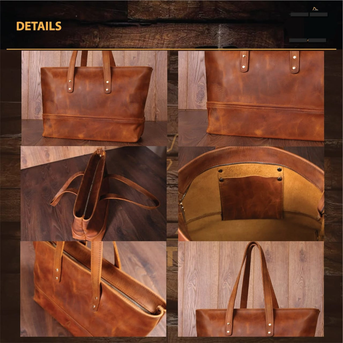 Ladies leather bag tote bag for everyday use