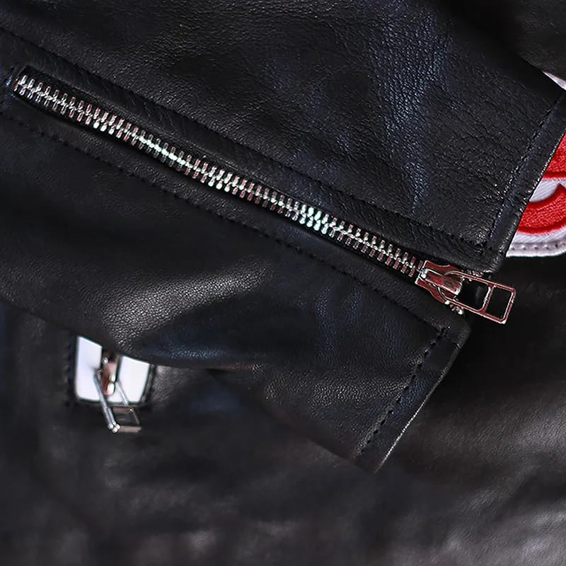 Red Bull Racing Motorcycle Leather Jacket, premium leather jacket