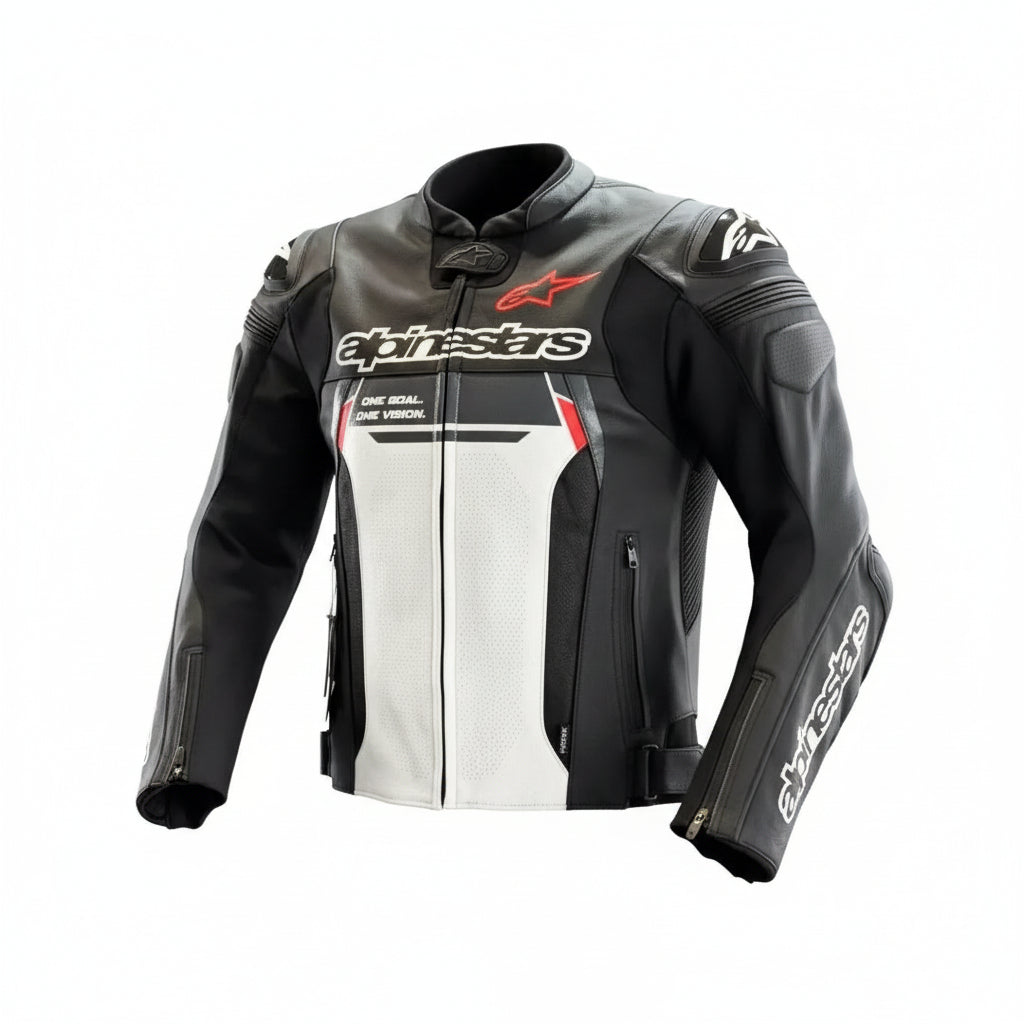 Alpinestars MotoGP biker racing Leather Jacket