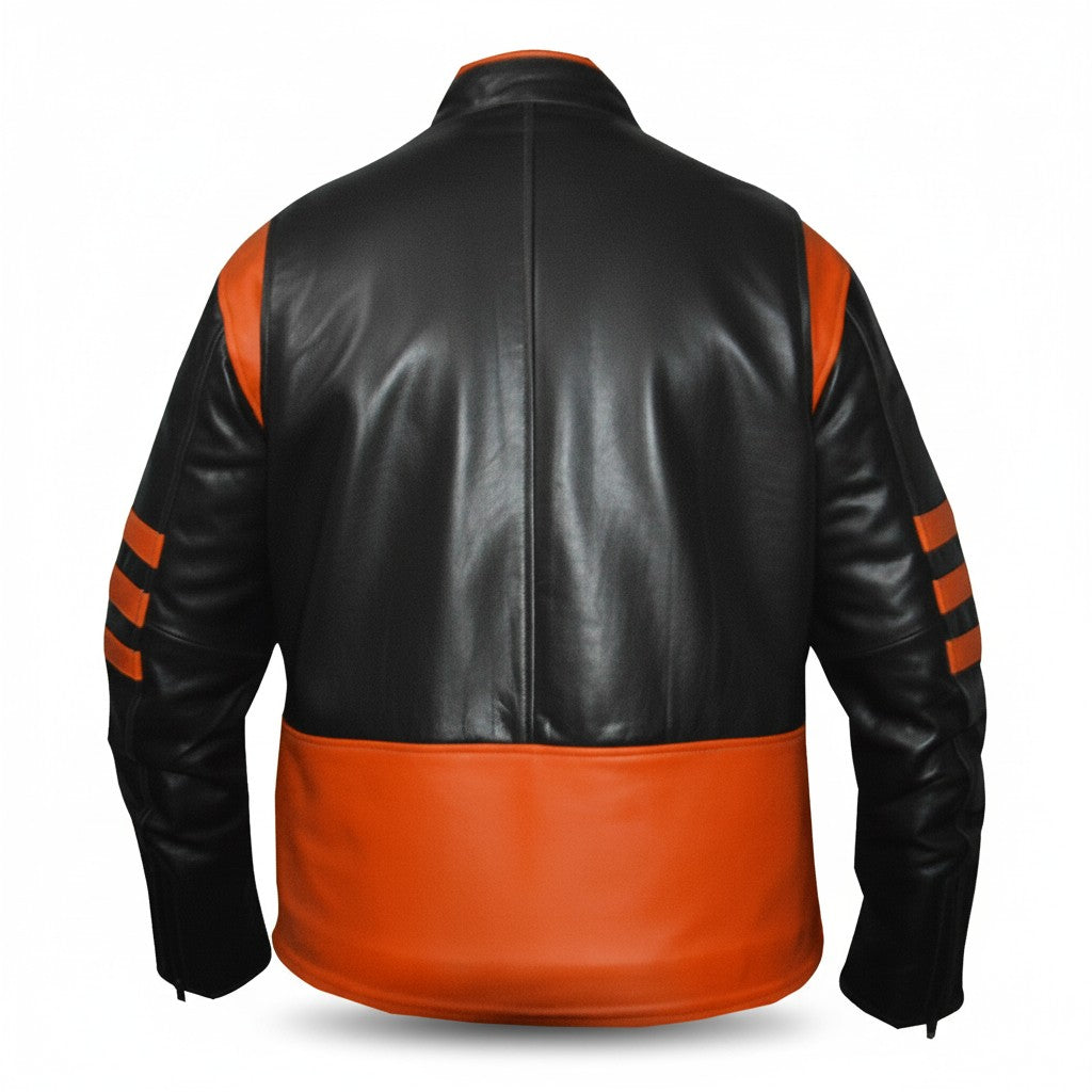 X-Men Wolverine Leather Jacket | Brown