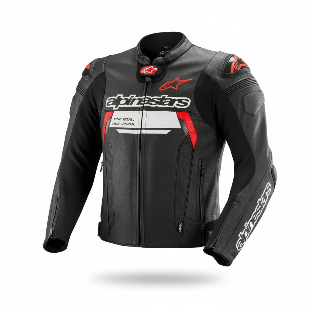 Alpinestars biker racing Leather Jacket