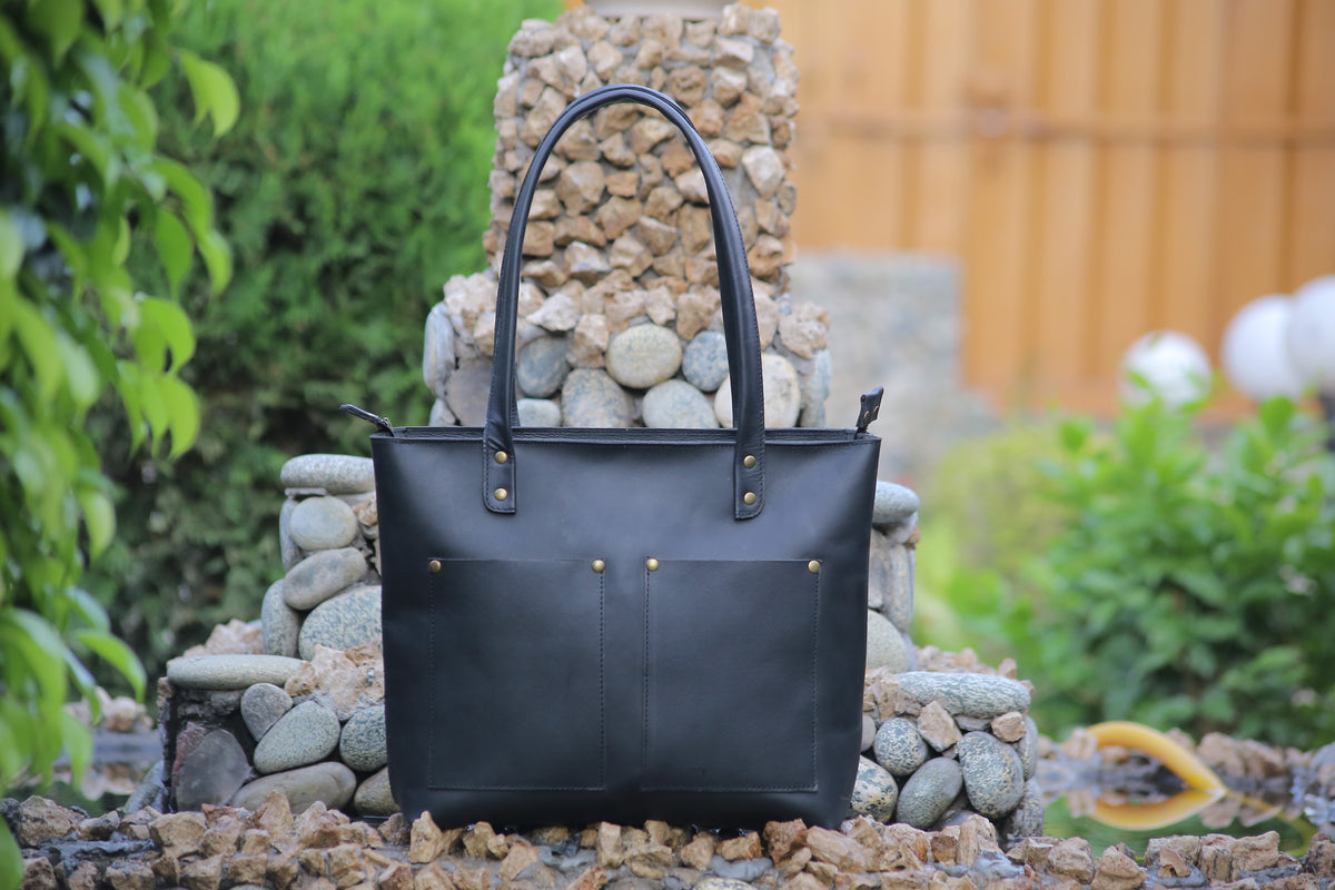 Ladies leather Tote bag, stylish handbag