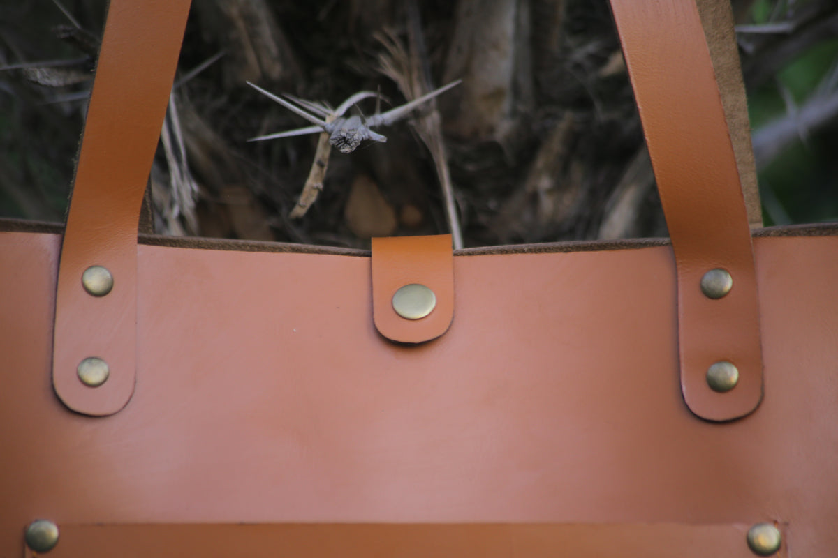 Ladies leather Tote bag, office bag