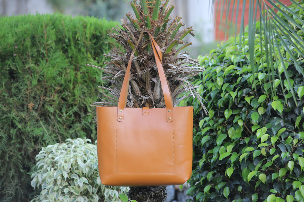 Ladies leather Tote bag, office bag